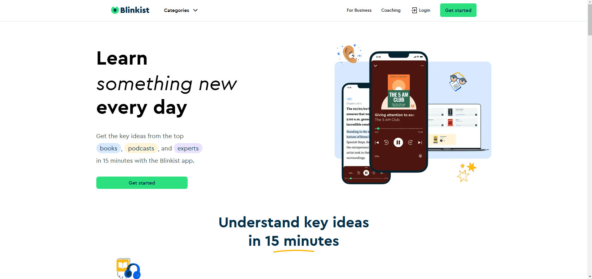 Blinkist Clone